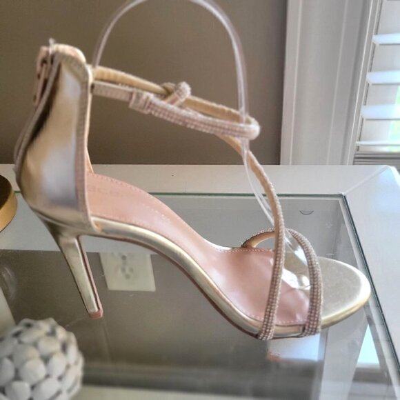 BCBGENERATION Women's Jemmy Crystal Embellished Sandal - US 7 M - Picture 4 of 12